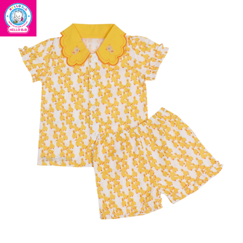  Bộ ngắn bé gái vải Nhật 1163 