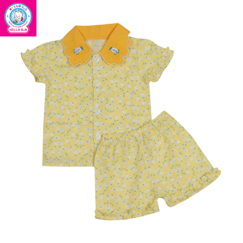  Bộ ngắn bé gái vải Nhật 1163 