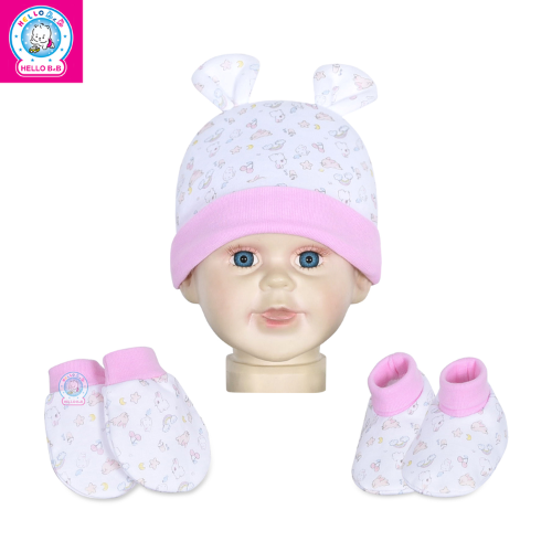  Bộ nón, tay, chân bông 0103 