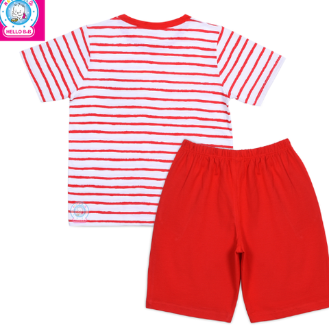  Bộ Tshirt Cổ Tròn Sọc BigSize - BN1484 