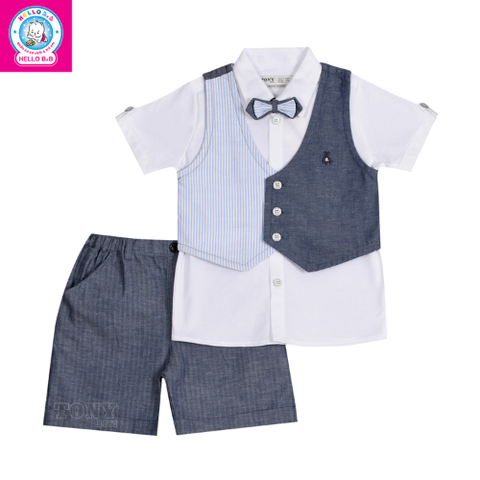  Set sơ mi vest 2378 