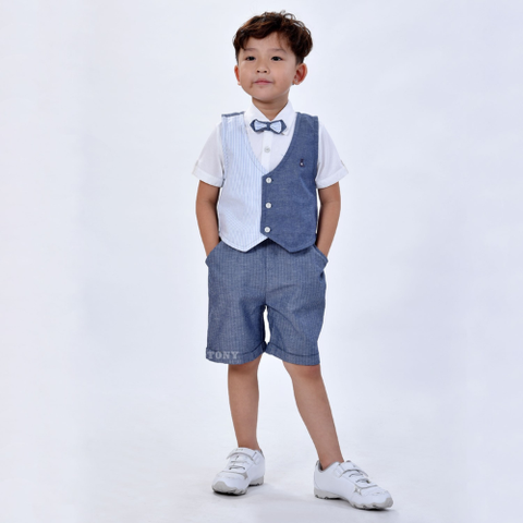  Set sơ mi vest 2378 