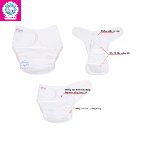  Tã quần/Quần đóng bỉm trắng 0994 