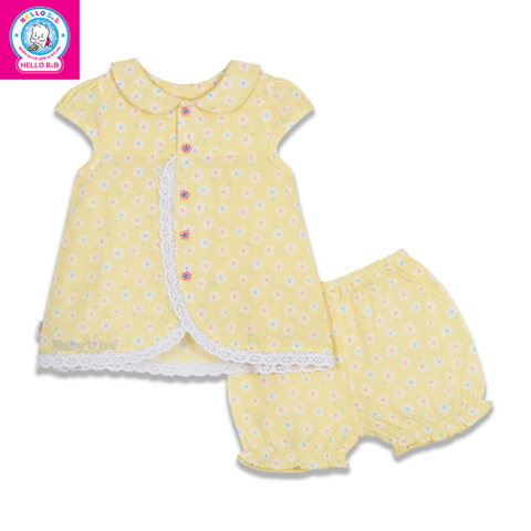  Bộ ngắn bé gái vải Nhật 1157 