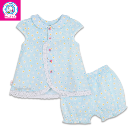  Bộ ngắn bé gái vải Nhật 1157 