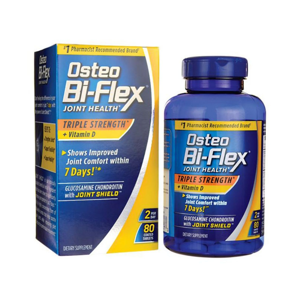 Viên uống hổ trợ xương khớp Osteo Bi-Flex  Triple Strength +Vitamin D 80 viên 