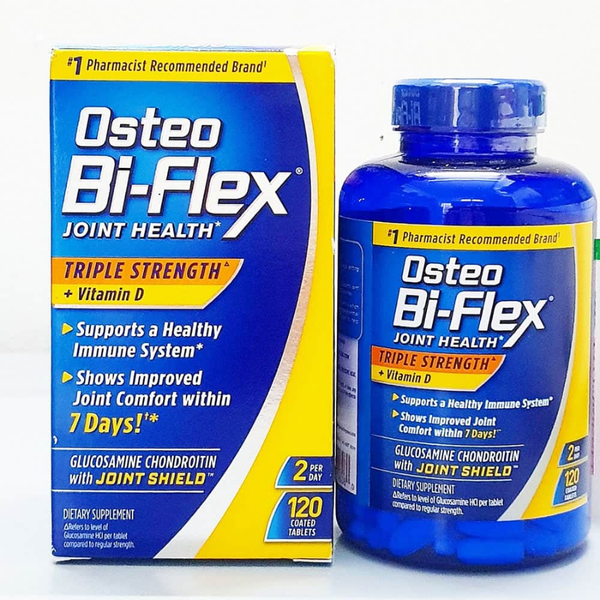  Viên uống hổ trợ xương khớp Osteo Bi-Flex Triple Strength +Vitamin D120 viên 