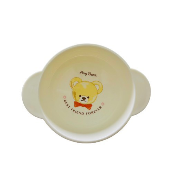  Bát ăn Nakano cho bé có quai cầm hình gấu 