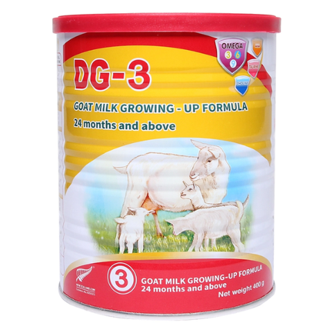  Sữa dê công thức DG-3 400g (trên 24 tháng) 