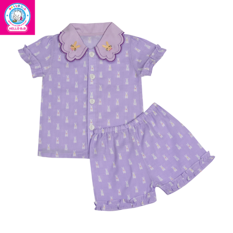 Bộ ngắn bé gái vải Nhật 1163 