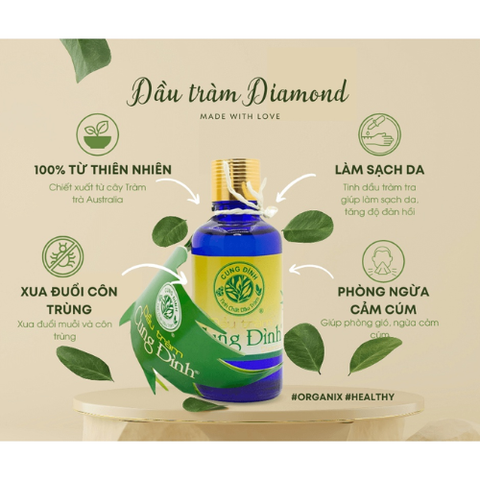  Dầu tràm Cung Đình Diamond 50ml 