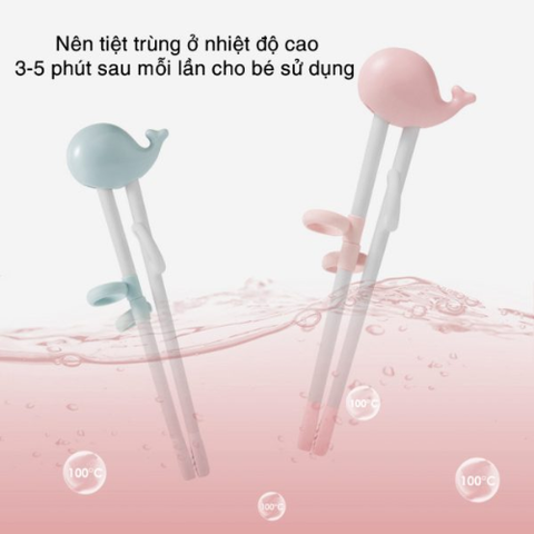  Đũa tập ăn xỏ ngón KUB 