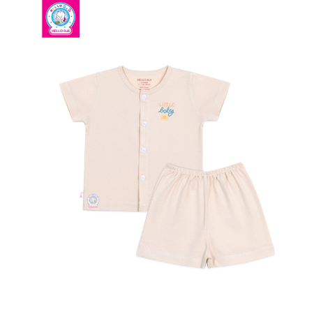  Bộ Ngắn Màu Cài Giữa - BN0081 