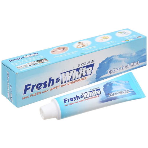  Kem đánh răng Fresh and White 160g màu xanh biển 