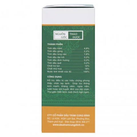  Thảo dược ngâm chân Cung Đình 100ml 