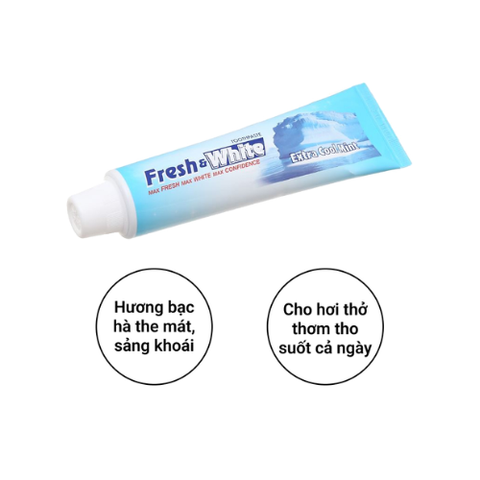  Kem đánh răng Fresh and White 160g màu xanh biển 