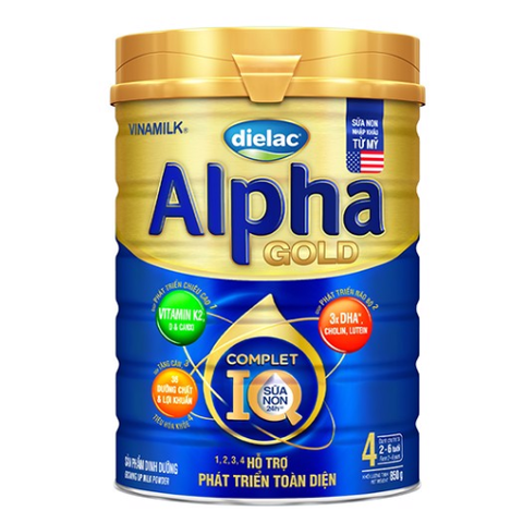  Sữa bột Dielac Alpha Gold 4 HT 850g (sữa non) 