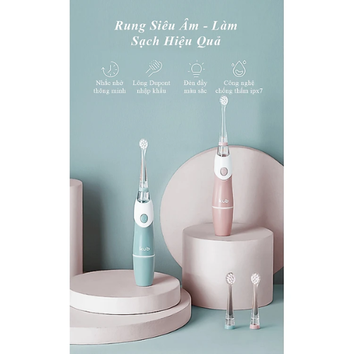  Bàn chải điện cao cấp cho bé KUB 