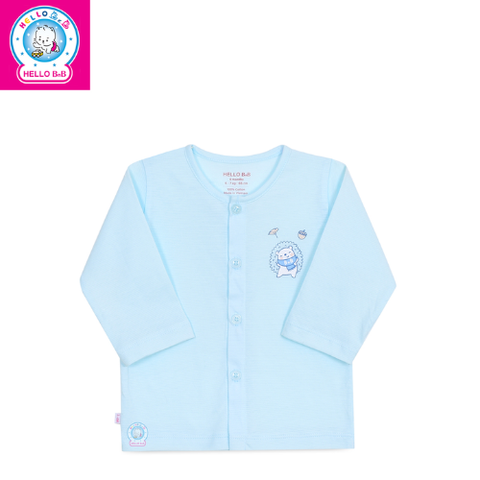  Áo Cài Giữa Màu Gân Ziczac Tay Dài - AL0007 