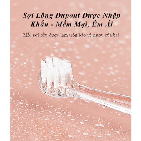  Bàn chải điện cao cấp cho bé KUB 