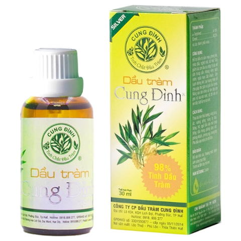  Dầu tràm Cung Đình Sliver 30ml 