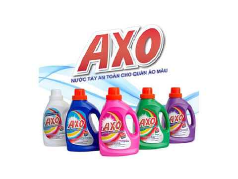  Nước tẩy quần áo màu AXO chai 800ml 