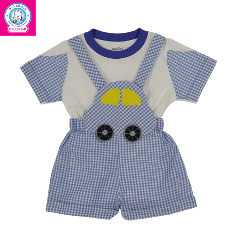  Bộ yếm ô tô bé trai BN1080 - BabyOne 