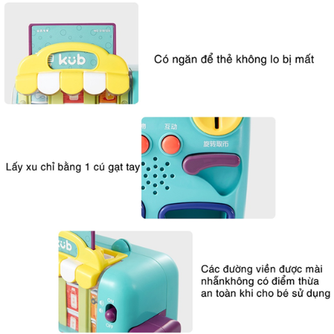  Đồ chơi máy bán nước tự động KUB 