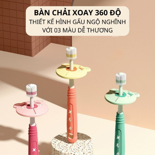  Bàn chải đánh răng 360 độ 