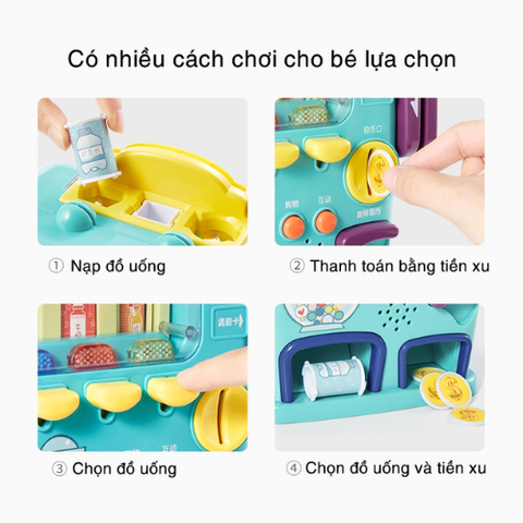  Đồ chơi máy bán nước tự động KUB 