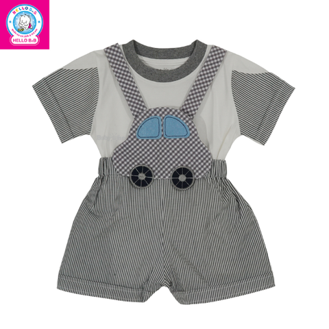  Bộ yếm ô tô bé trai BN1080 - BabyOne 