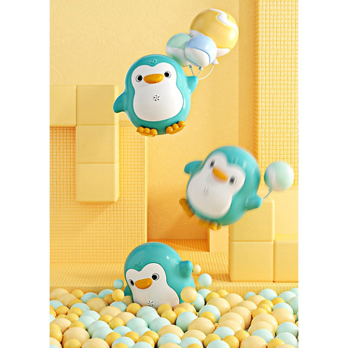  Đồ chơi tắm chim cánh cụt phun nước KUB 