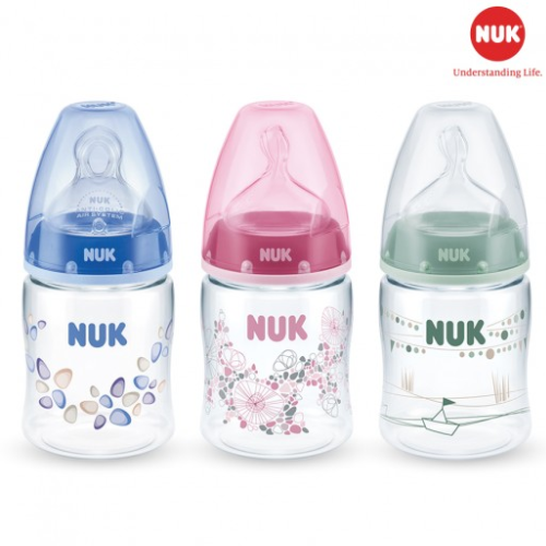  Bình sữa NUK PA 150ml núm ti Silicone S1 -M 