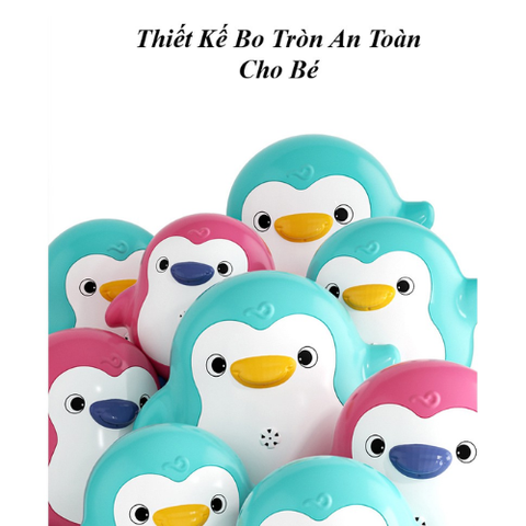  Đồ chơi tắm chim cánh cụt phun nước KUB 