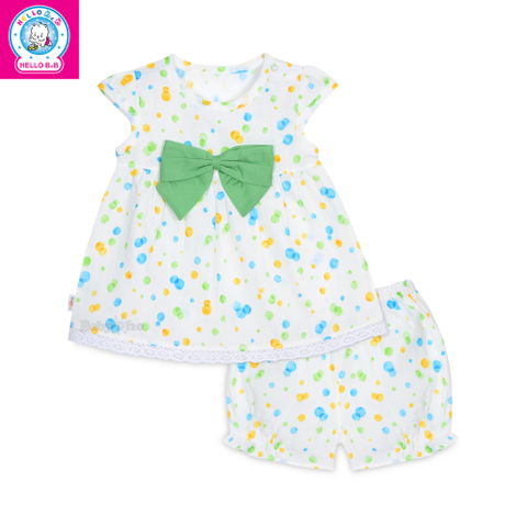  Bộ ngắn bé gái vải Nhật 1158 