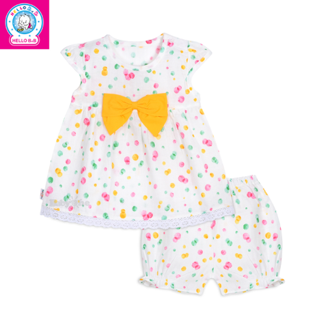  Bộ ngắn bé gái vải Nhật 1158 
