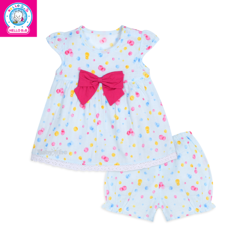  Bộ ngắn bé gái vải Nhật 1158 
