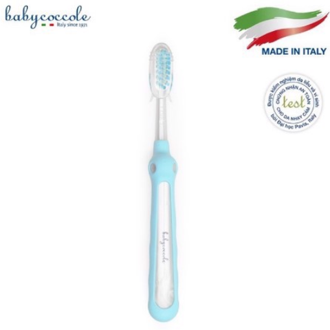  Bàn chải đánh răng Babycoccole - màu xanh 