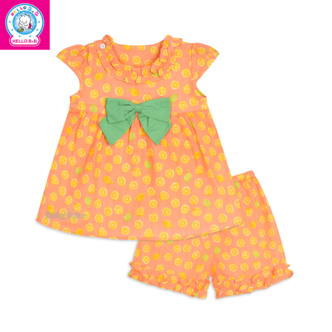  Bộ ngắn bé gái vải Nhật 1159 