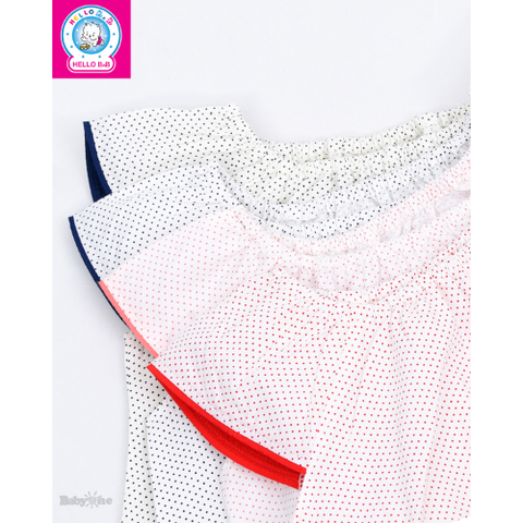  Body bí cổ dún chấm bi LQ1556 - BabyOne 