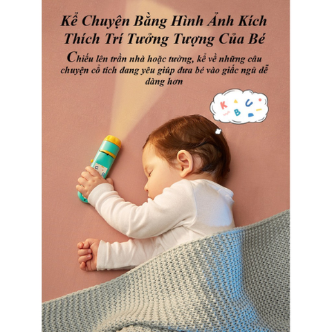  Đèn pin chiếu phim có màu KUB 