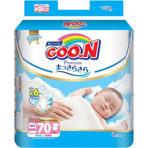  Tã dán Goon Premium NB70 (5kg) 