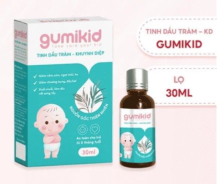  Tinh dầu khuynh diệp Gumikid 30ml 