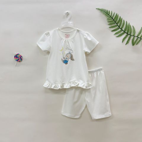  Bộ ngắn bé gái bèo lai BN1756 - HELLO BnB 