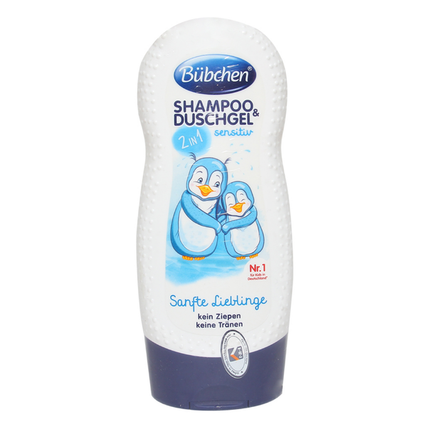  Sữa tắm gội Bubchen 230ml dành cho da nhạy cảm (quà tặng) 