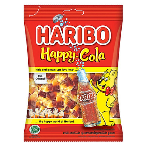  Kẹo dẻo Haribo Happy Cola 160g 