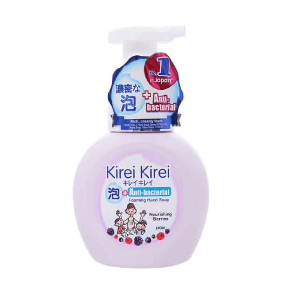  Bọt rửa tay Kirei Kirei hương dâu tằm 250ml 