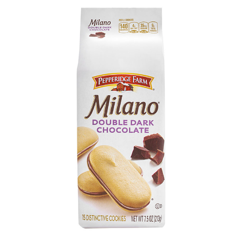  Bánh Milano hai lớp sô-cô-la hiệu Pepperidge Farm 213g 