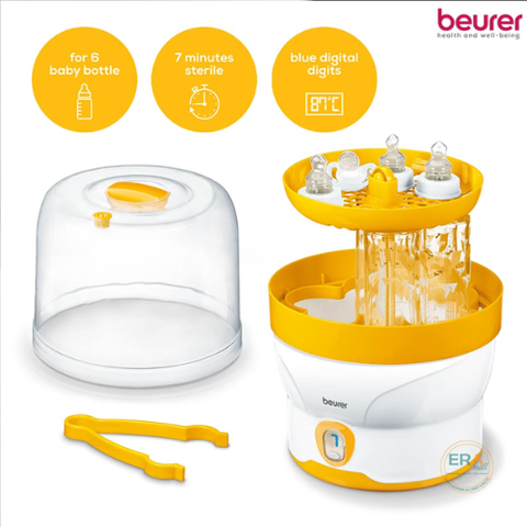  Máy tiệt trùng bình sữa bằng điện Beurer BY76 