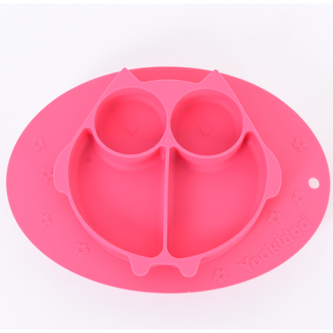  Khay ăn dặm silicon cho bé Yookidoo 